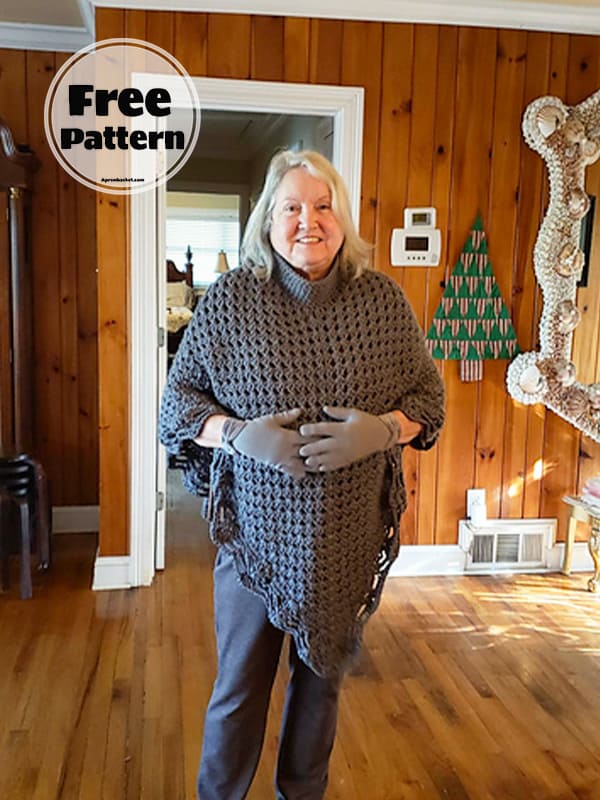 15+ Easy Crochet Poncho Pattern Free