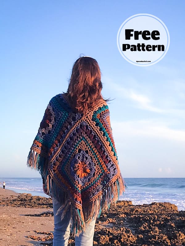 15+ Easy Crochet Poncho Pattern Free