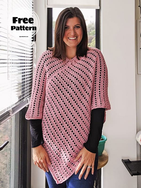 9+ Simple Crochet Poncho Patterns Free