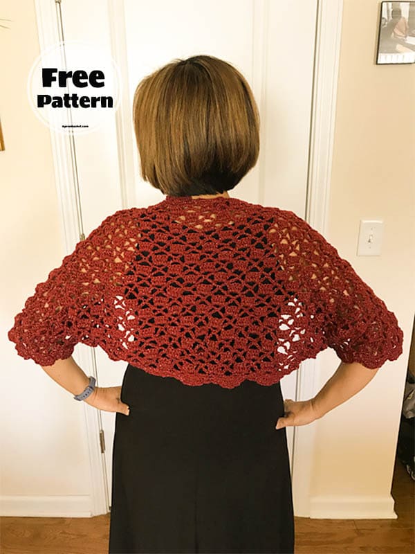 10+ Best Free Crochet Shrug Pattern