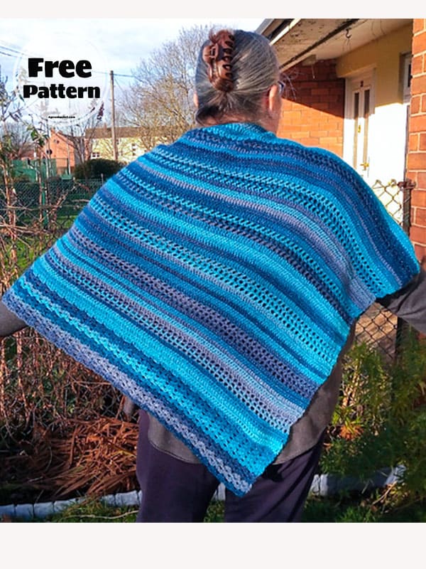 15+ Easy Crochet Poncho Pattern Free