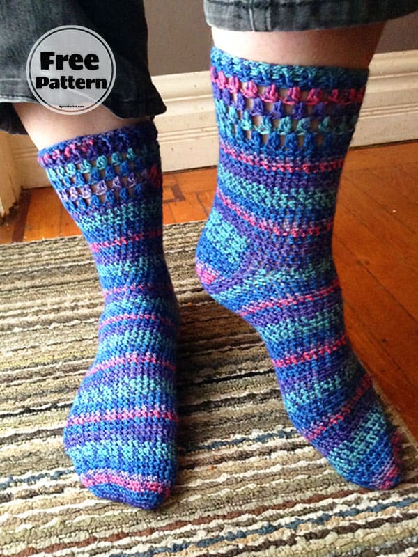Crocheting Socks