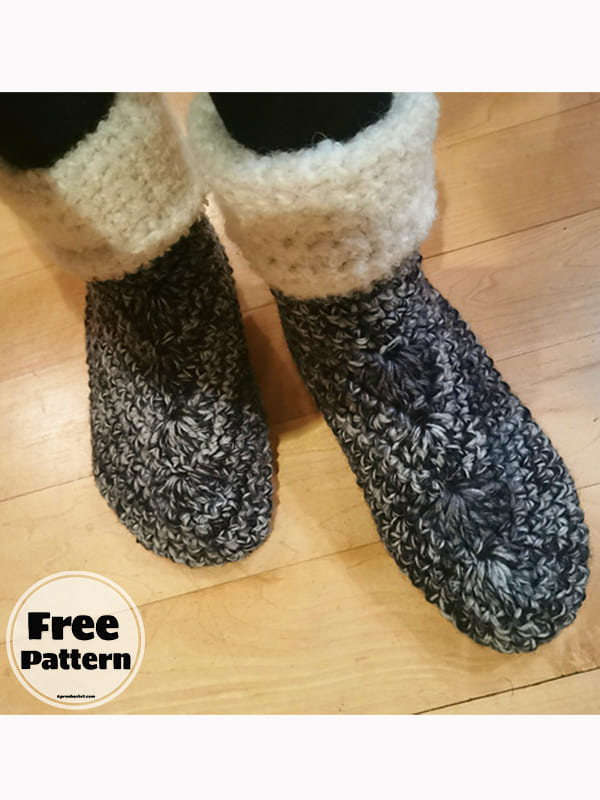 Easy Crochet Socks Knee High 