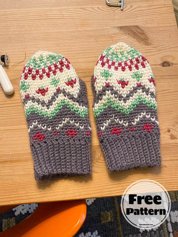 10+ Free Crochet Patterns For Mittens Beginner