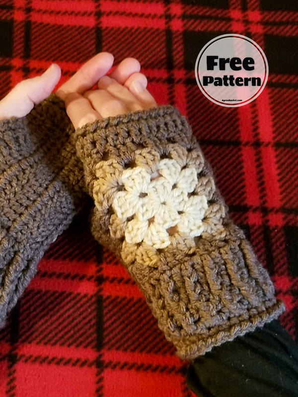 12+ Free Easy Fingerless Gloves Crochet Pattern