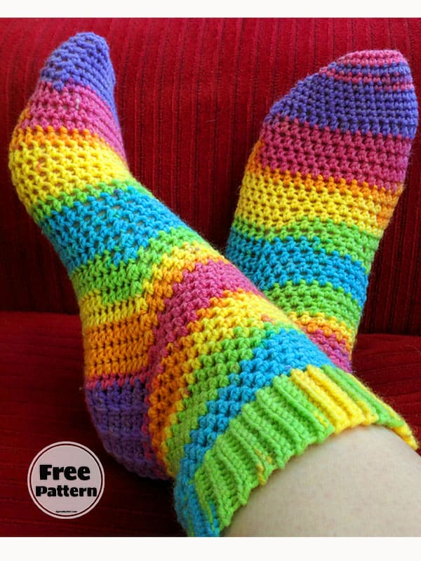 How To Crochet Socks With Chunky Yarn?