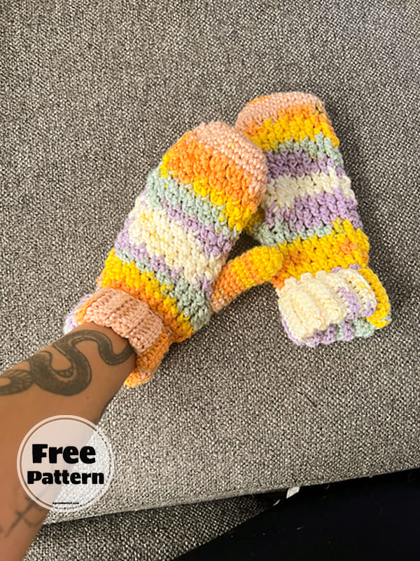 8+ Easy Crochet Pattern For Mittens 