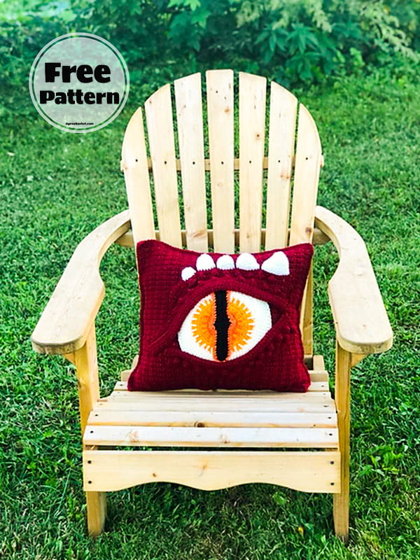 10+ Free Crochet Patterns For Decorative Pillows