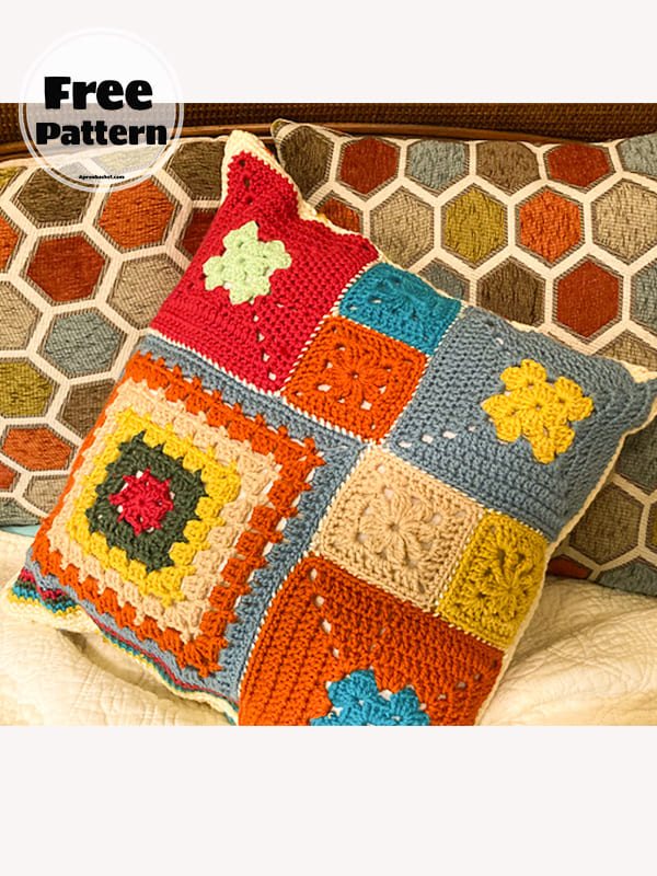 10+ Free Crochet Patterns For Decorative Pillows