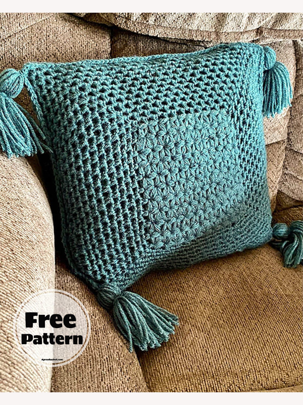 10+ Free Crochet Patterns For Decorative Pillows