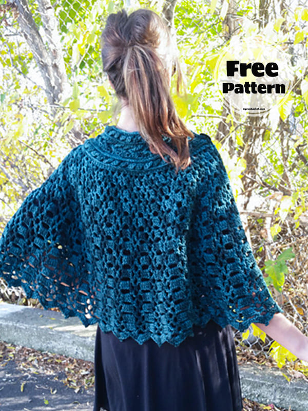 15+ Easy Crochet Poncho Pattern Free