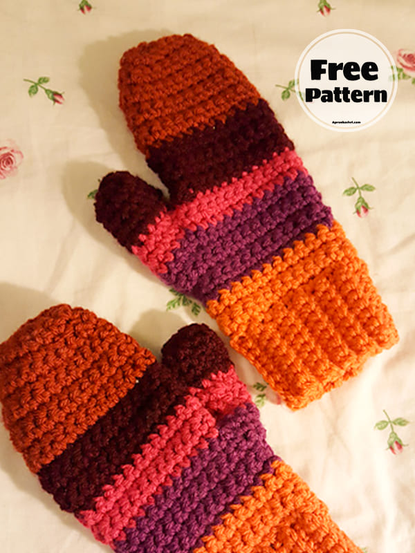 8+ Easy Crochet Pattern For Mittens 