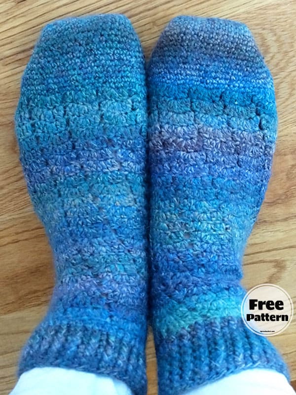 Socks Crochet Lace Stitches