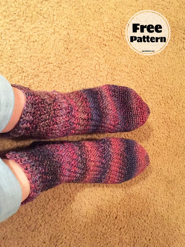 Step by Step Crochet Socks