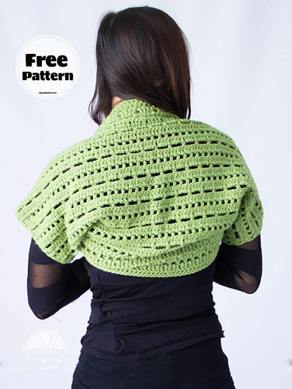 Summer Crochet Shrug Shoulder 