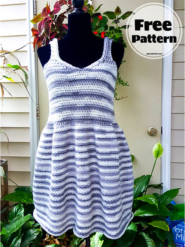 Vivo Crochet Dress Free Pattern