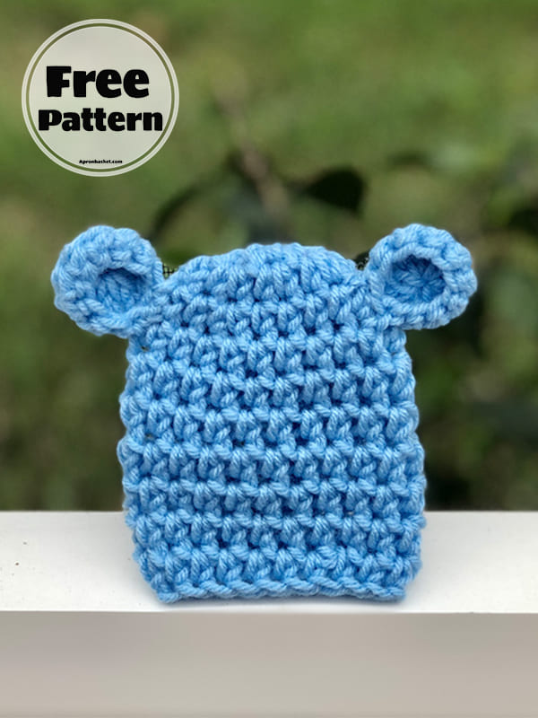 bear baby hat crochet pattern free