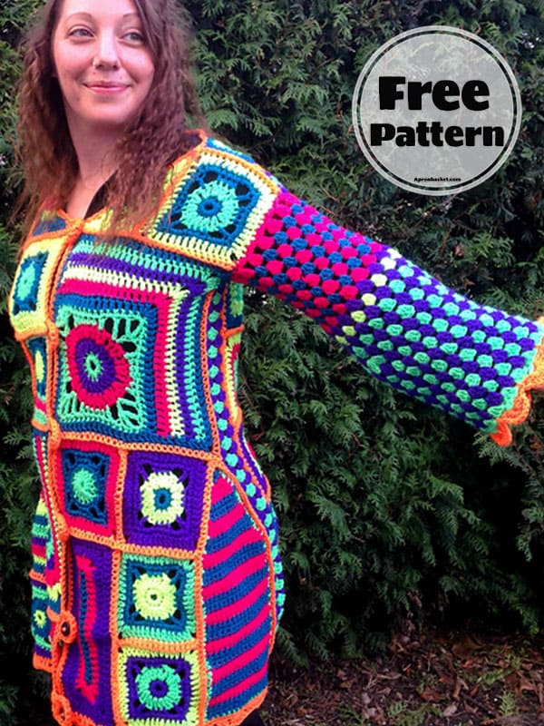 patchwork granny square cardigan pattern (2)