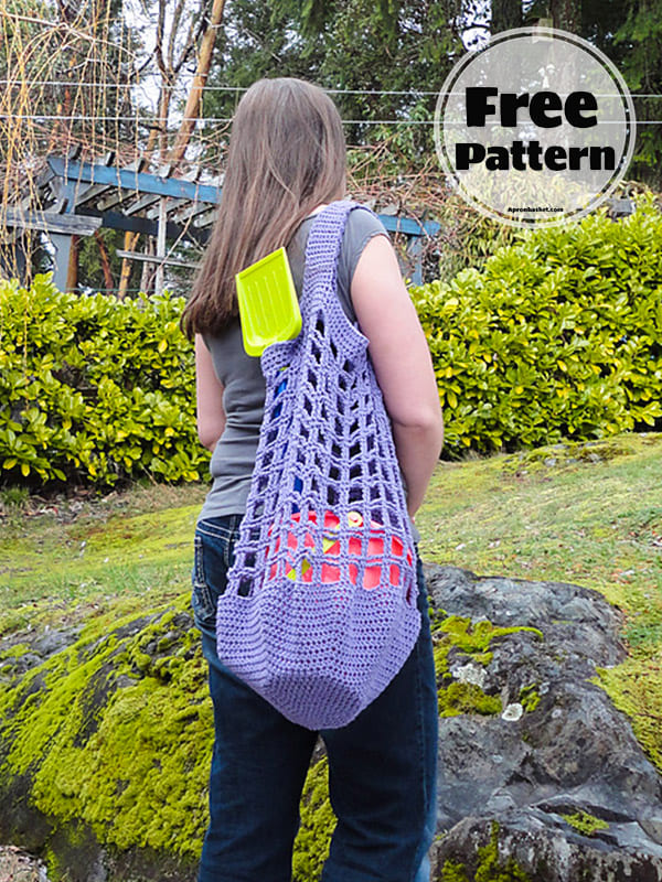 summer squares crochet beach bag pattern