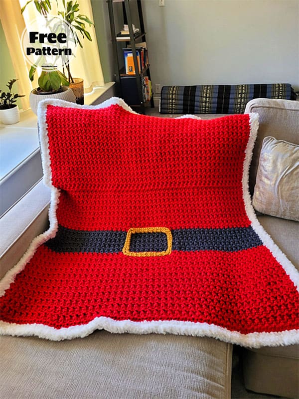 Christmas Crochet Blanket