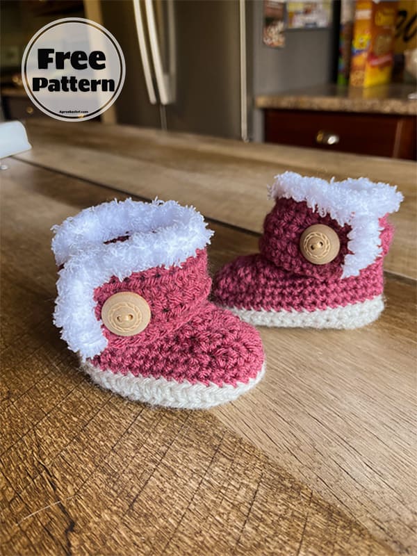 15+ Lovely Free Crochet Patterns For Baby Booties