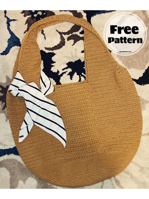 gorgeous crochet tote bag pattern
