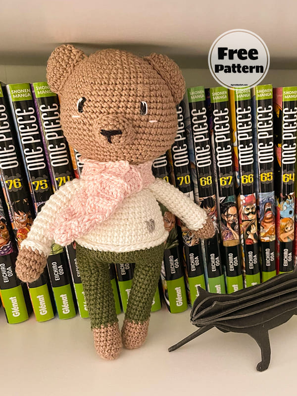 20+ Simple Crochet Bear Amigurumi Free Patterns 