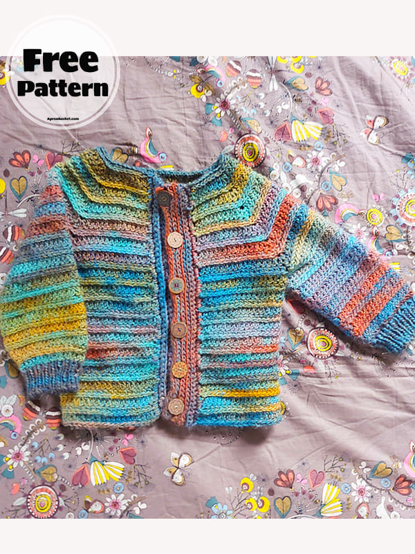 15+ Simple Baby Cardigan Crochet Pattern Free