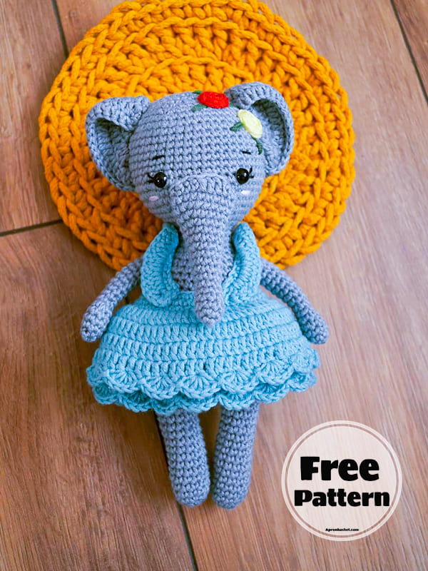 12 + Premium Free Crochet Amigurumi Doll Free Pattern