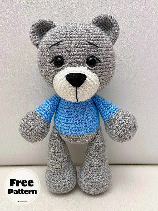 20+ Simple Crochet Bear Amigurumi Free Patterns 