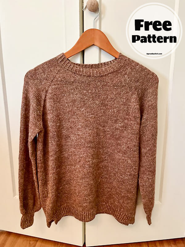 Gingerbread knit sweater