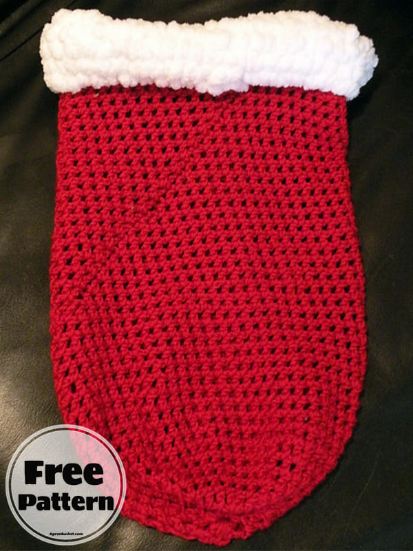 Holiday Crochet Baby Cocoon