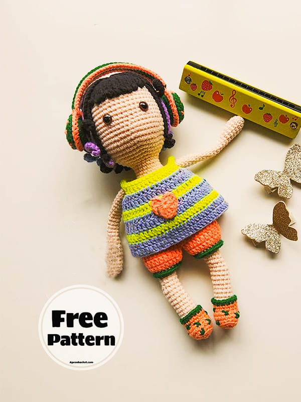 12 + Premium Free Crochet Amigurumi Doll Free Pattern 