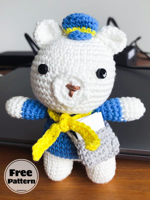 20+ Simple Crochet Bear Amigurumi Free Patterns 