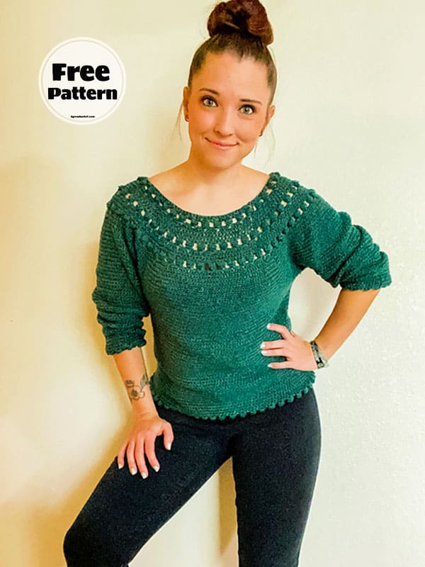 Special Sweater Crochet Pattern