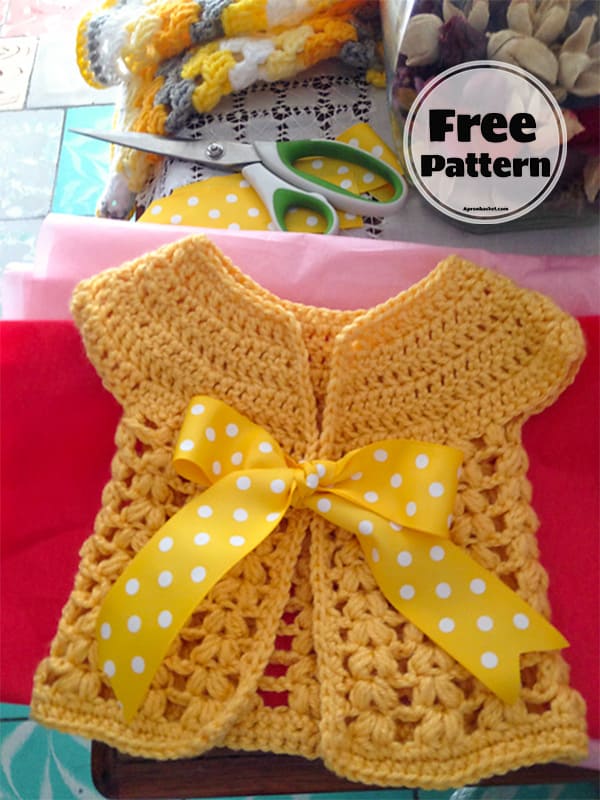 15+ Simple Baby Cardigan Crochet Pattern Free