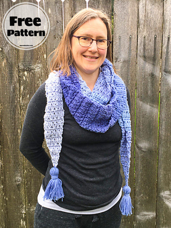 breeze crochet scarf pattern