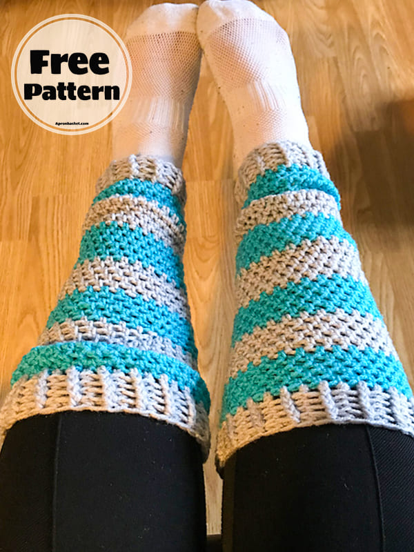 candy corn crochet leg warmers free pattern