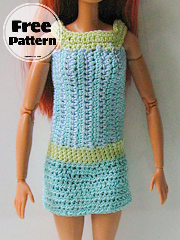 crochet barbie beachwalk clothes