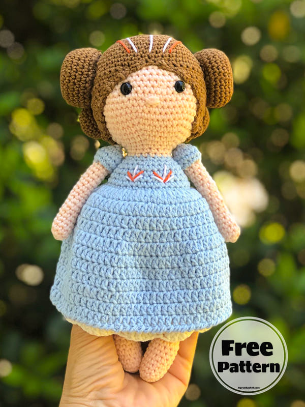 12 + Premium Free Crochet Amigurumi Doll Free Pattern 