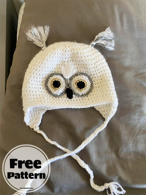 crochet owl hat pattern