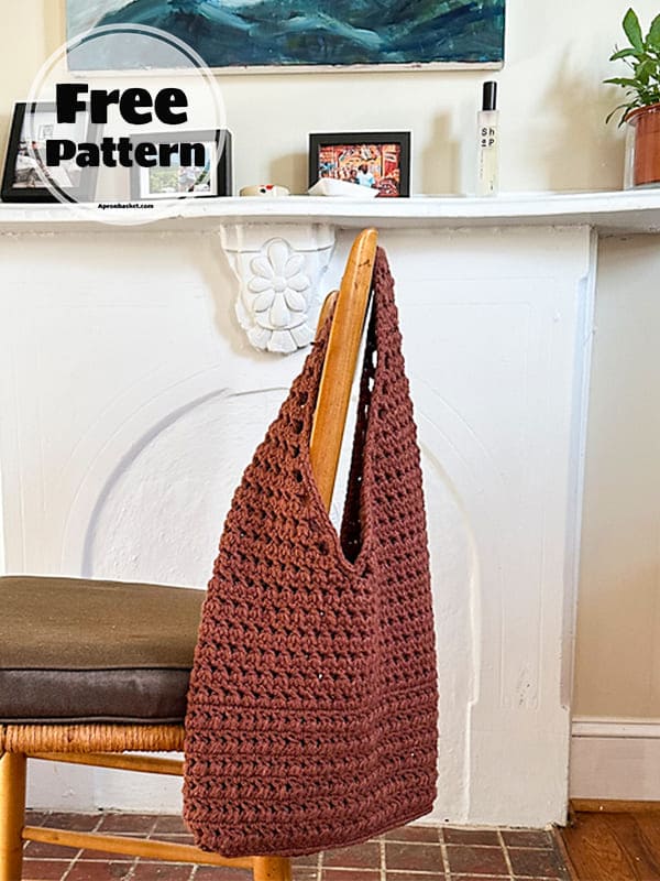 farmer's crochet market bag