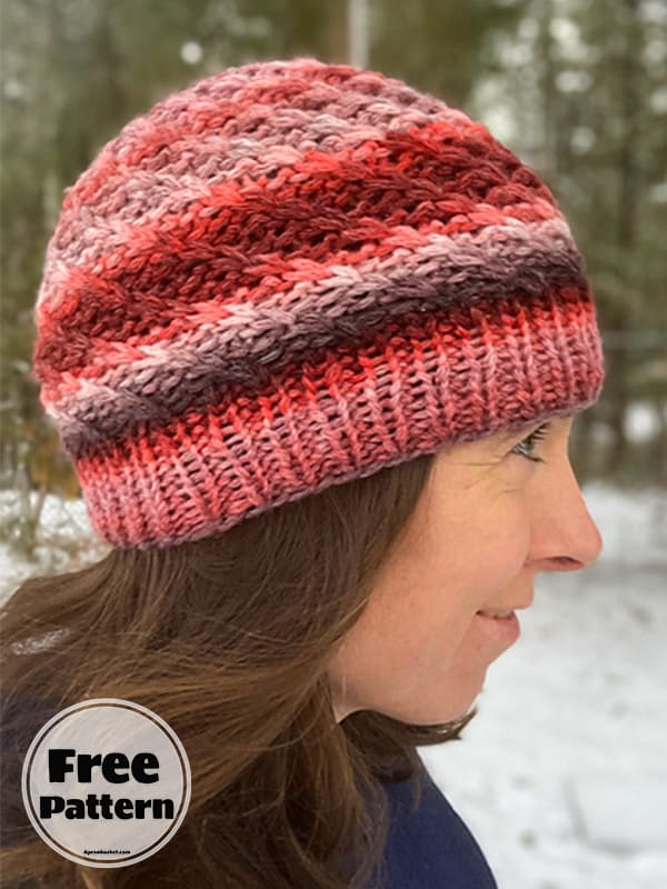 knit hat for women pattern