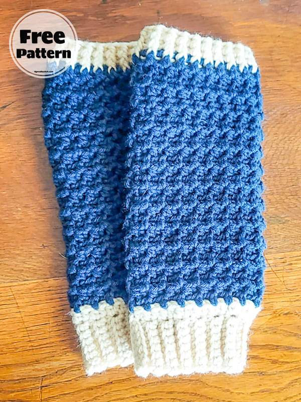 peppermint crochet leg warmers free pattern