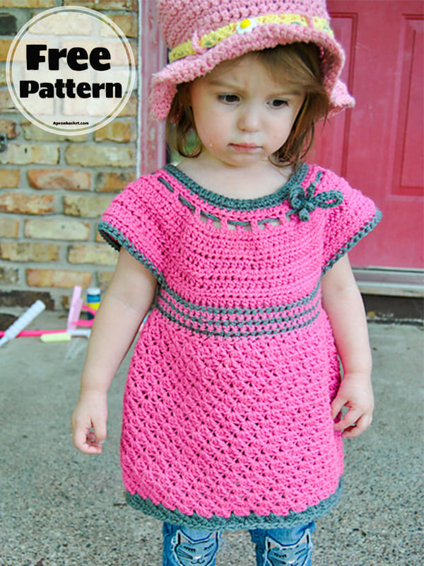 special tunic crochet baby dress pattern