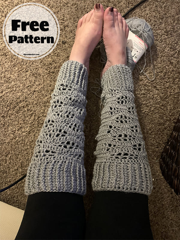 Willow Easy Crochet Leg Warmers - Free Pattern