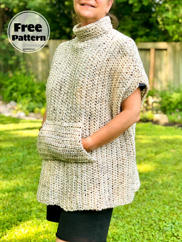 10+ Free Crochet Pattern For Poncho