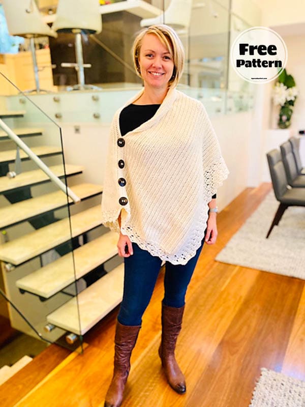 10+ Free Crochet Pattern For Poncho