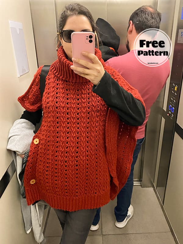 10+ Free Crochet Pattern For Poncho