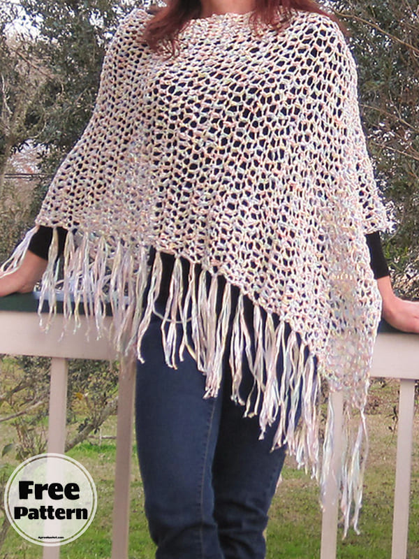 10+ Free Crochet Pattern For Poncho